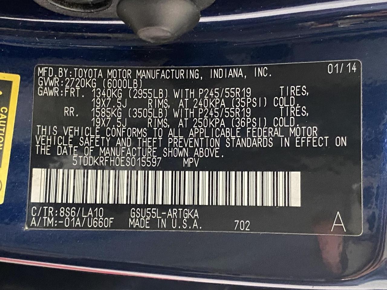 2014 Toyota Highlander Limited Platinum Richmond Hill NY