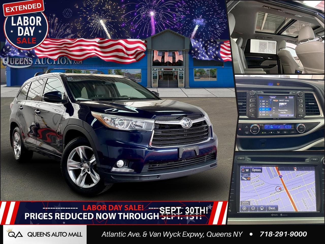 2014 Toyota Highlander Limited Platinum Richmond Hill NY