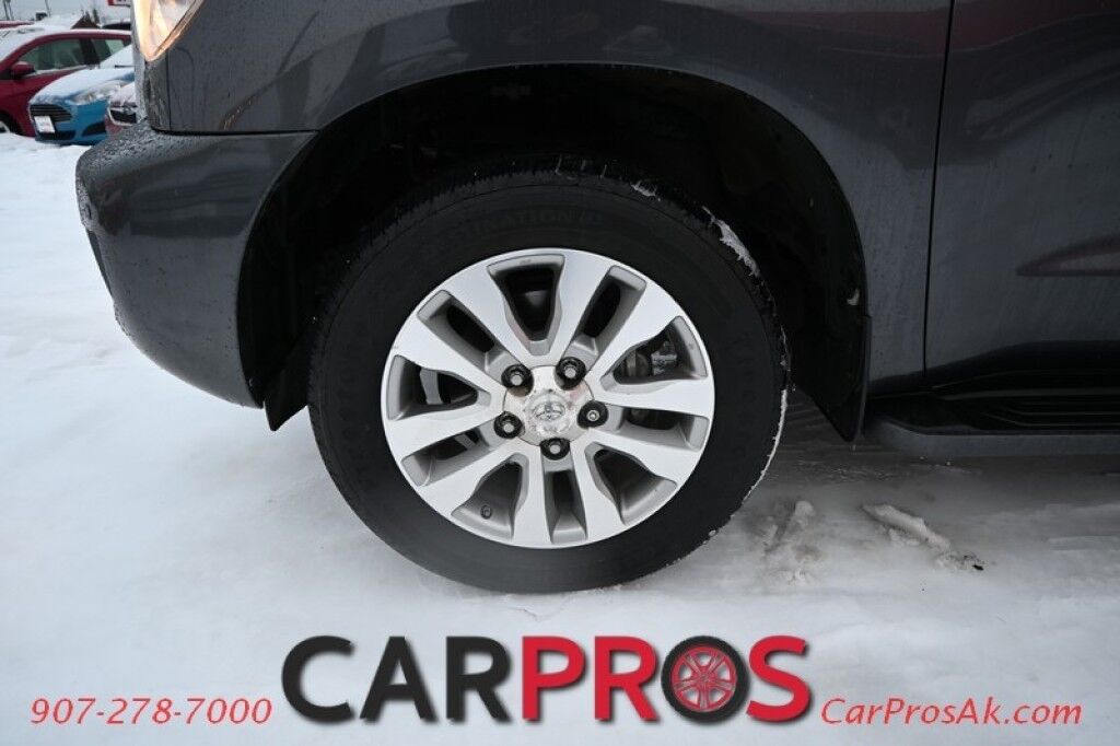 2014 Toyota Sequoia Platinum - 4x4 - 5.7L V8 - Auto Start - Front Heated and Cooled Leather Seats - Rear Entertainment - Sunroof - JBL Speakers - Bluetooth - Navigation - Backup Camera - 3rd Row - Seats 7 - Blind Spot Alert - Tow Pkg Anchorage AK