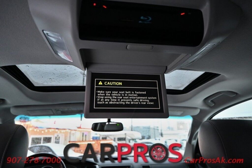 2014 Toyota Sequoia Platinum - 4x4 - 5.7L V8 - Auto Start - Front Heated and Cooled Leather Seats - Rear Entertainment - Sunroof - JBL Speakers - Bluetooth - Navigation - Backup Camera - 3rd Row - Seats 7 - Blind Spot Alert - Tow Pkg Anchorage AK