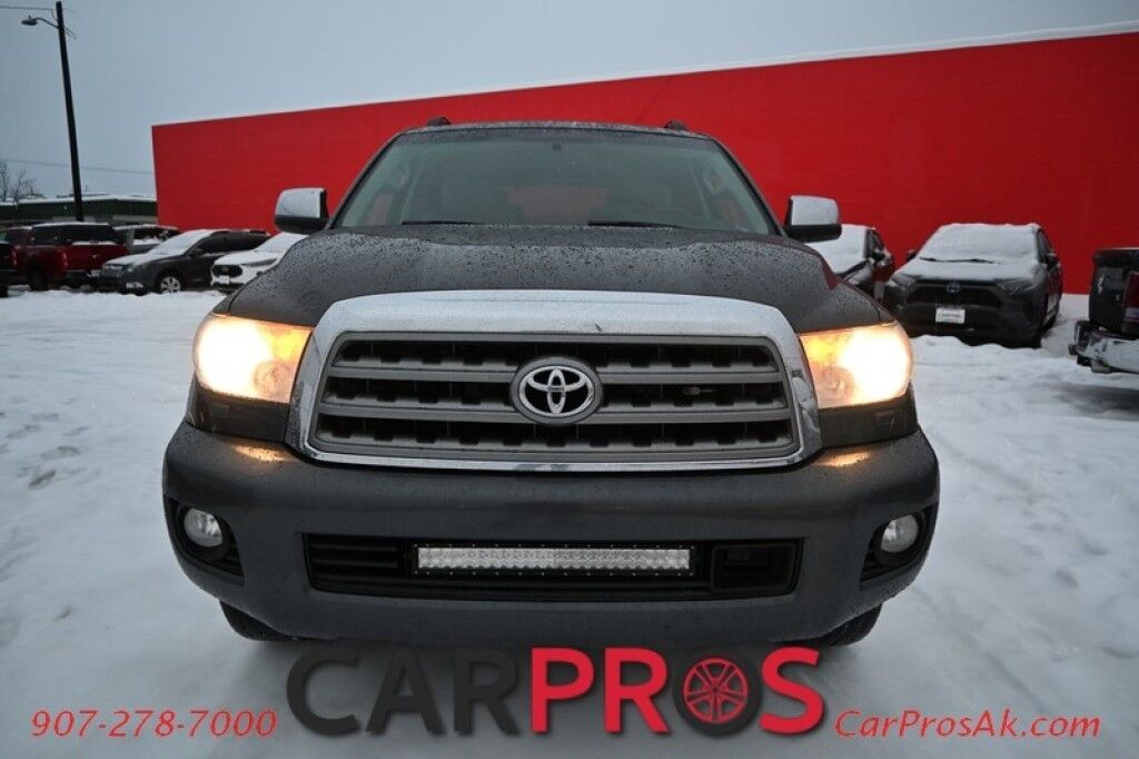 2014 Toyota Sequoia Platinum - 4x4 - 5.7L V8 - Auto Start - Front Heated and Cooled Leather Seats - Rear Entertainment - Sunroof - JBL Speakers - Bluetooth - Navigation - Backup Camera - 3rd Row - Seats 7 - Blind Spot Alert - Tow Pkg Anchorage AK