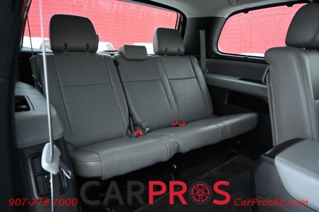 2014 Toyota Sequoia Platinum - 4x4 - 5.7L V8 - Auto Start - Front Heated and Cooled Leather Seats - Rear Entertainment - Sunroof - JBL Speakers - Bluetooth - Navigation - Backup Camera - 3rd Row - Seats 7 - Blind Spot Alert - Tow Pkg Anchorage AK
