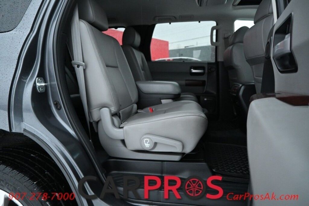 2014 Toyota Sequoia Platinum - 4x4 - 5.7L V8 - Auto Start - Front Heated and Cooled Leather Seats - Rear Entertainment - Sunroof - JBL Speakers - Bluetooth - Navigation - Backup Camera - 3rd Row - Seats 7 - Blind Spot Alert - Tow Pkg Anchorage AK