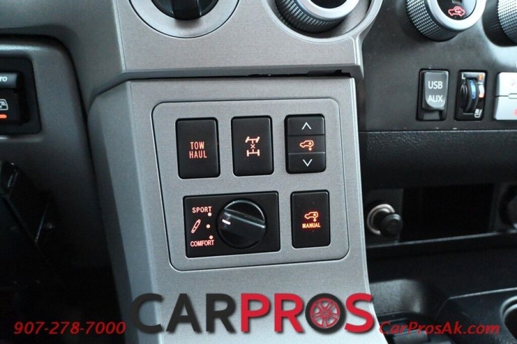 2014 Toyota Sequoia Platinum - 4x4 - 5.7L V8 - Auto Start - Front Heated and Cooled Leather Seats - Rear Entertainment - Sunroof - JBL Speakers - Bluetooth - Navigation - Backup Camera - 3rd Row - Seats 7 - Blind Spot Alert - Tow Pkg Anchorage AK