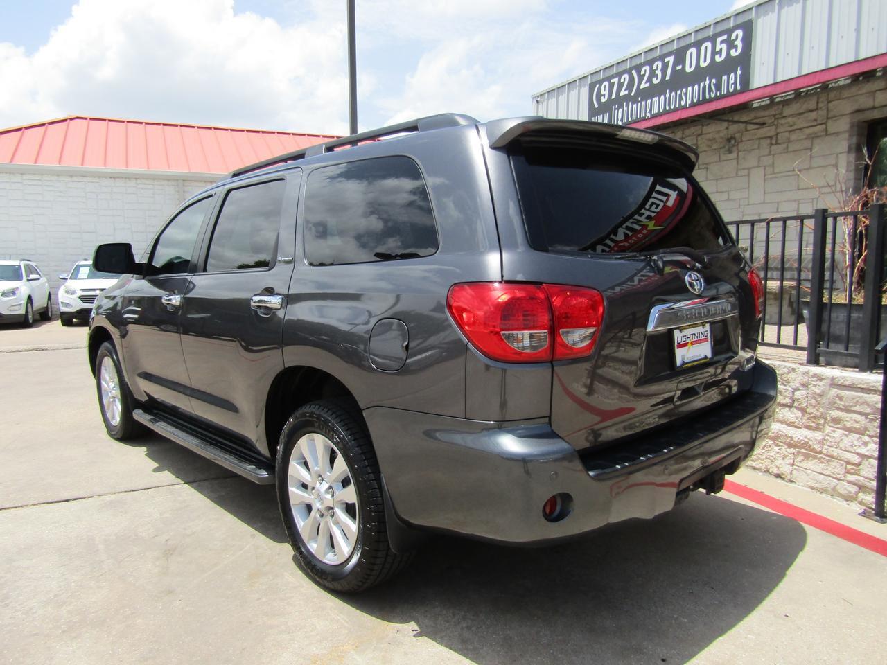 2014 Toyota Sequoia RWD 5.7L Platinum (Natl) Grand Prairie TX