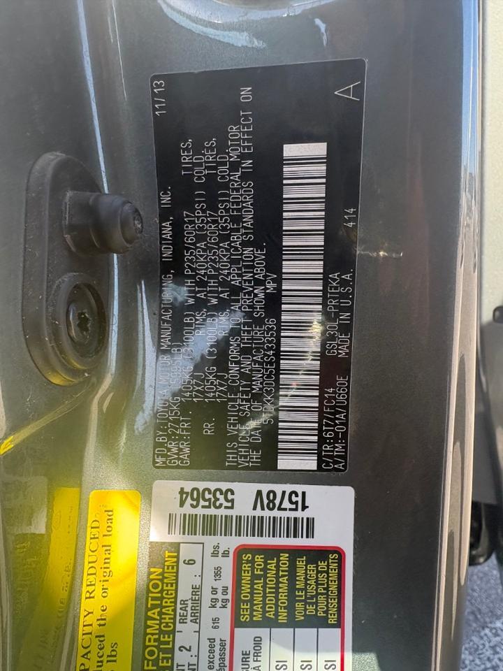 2014 Toyota Sienna LE V6 8 Passenger Austin TX