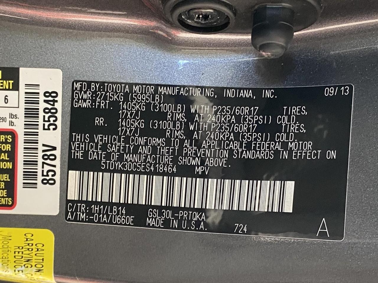 2014 Toyota Sienna XLE Richmond Hill NY