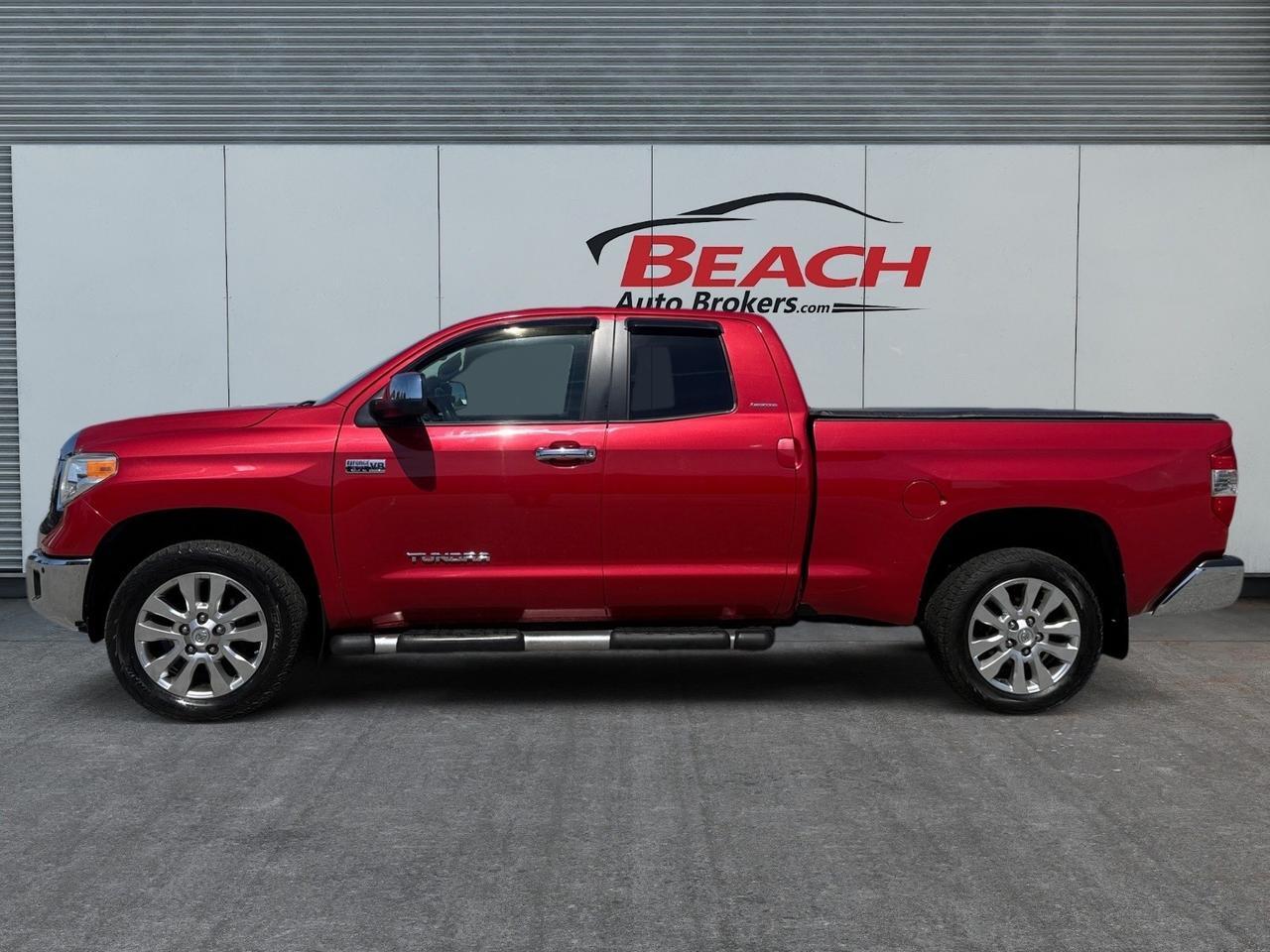 2014 Toyota Tundra 4WD Truck LTD, HEATED SEATS, RUNNING BOARDS, TOW PACKAGE, TONNEAU COVER, BED LINER, SLIDING REAR WINDOW, POWER/HEATED MIRRORS, KEYLESS ENTRY, LOW MILES, ONLY 1 OWNER, CLEAN CARFAX! Norfolk VA