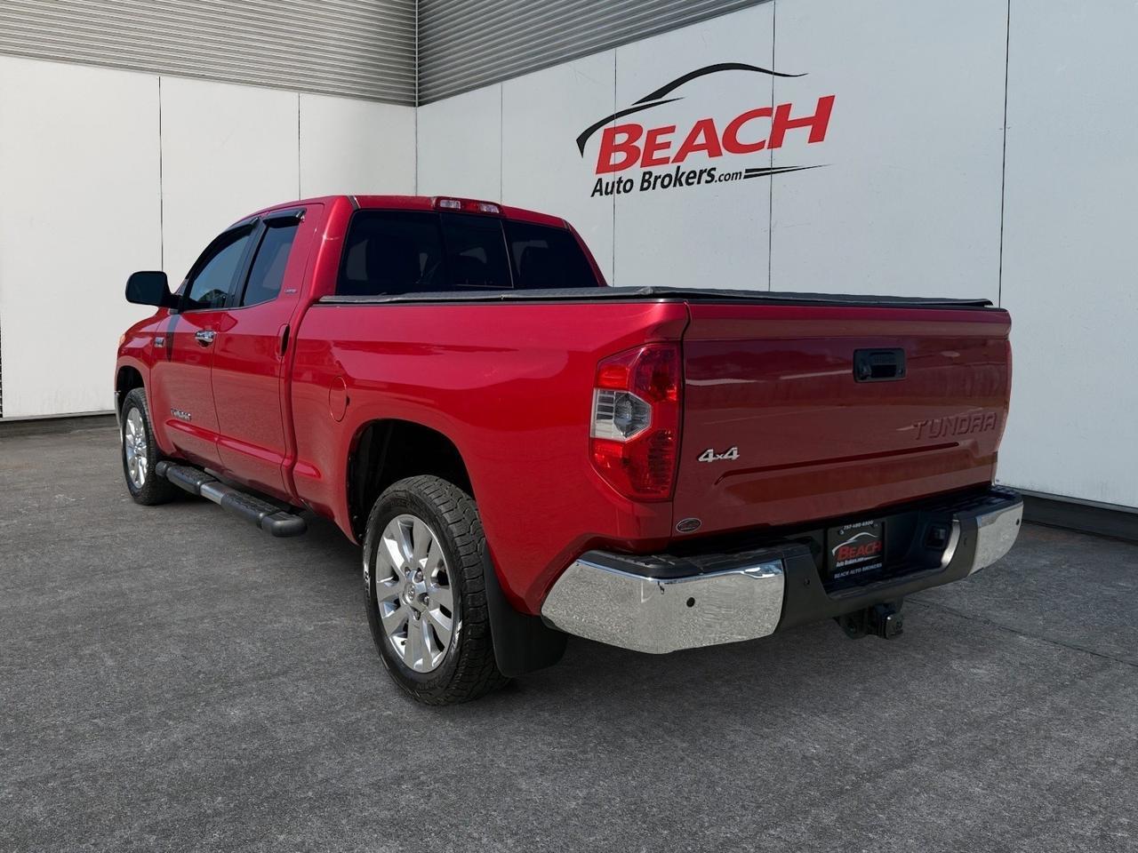 2014 Toyota Tundra 4WD Truck LTD, HEATED SEATS, RUNNING BOARDS, TOW PACKAGE, TONNEAU COVER, BED LINER, SLIDING REAR WINDOW, POWER/HEATED MIRRORS, KEYLESS ENTRY, LOW MILES, ONLY 1 OWNER, CLEAN CARFAX! Norfolk VA