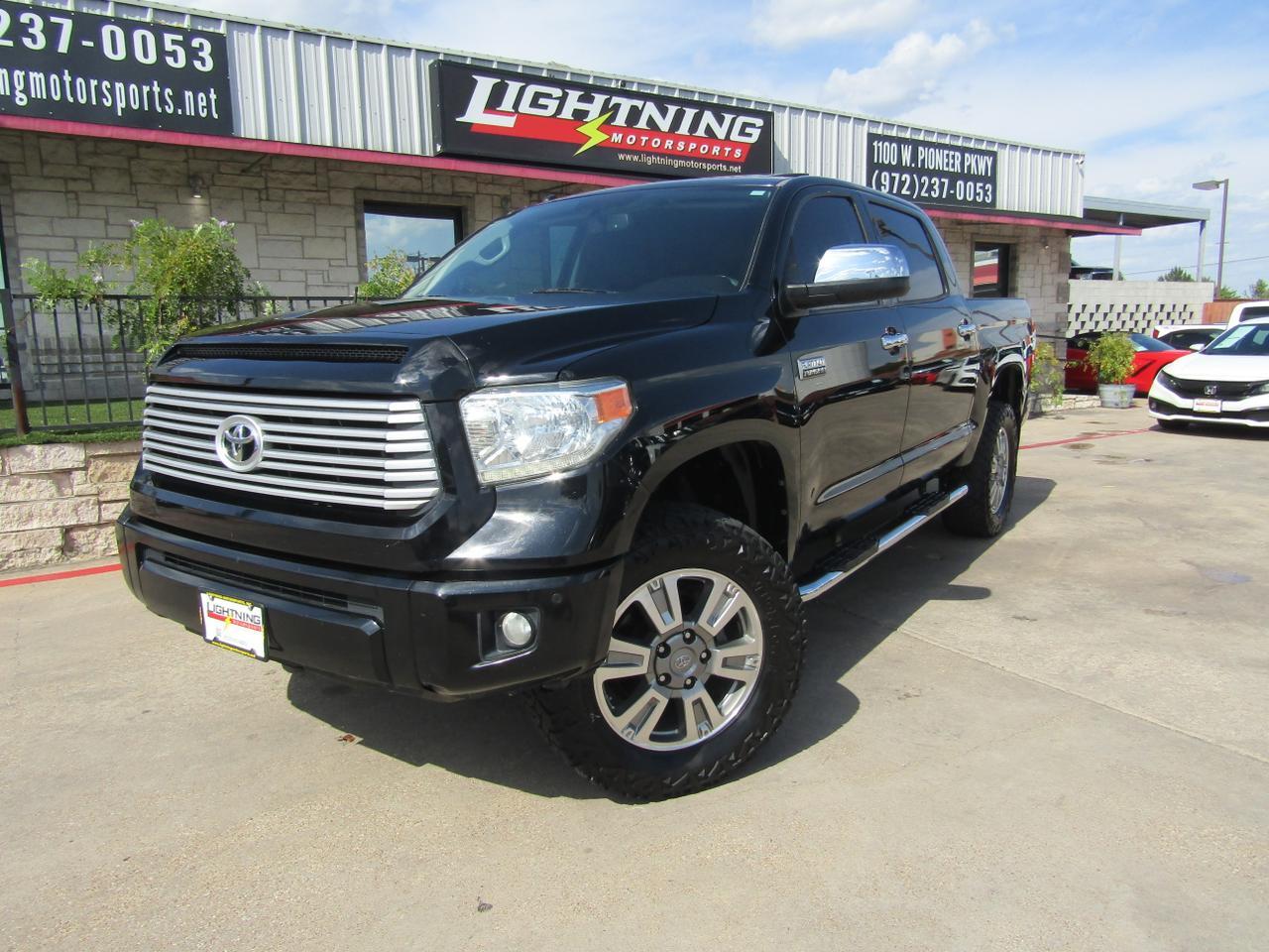 2014 Toyota Tundra CrewMax 5.7L FFV V8 6-Spd AT Platinum (Natl) Grand Prairie TX