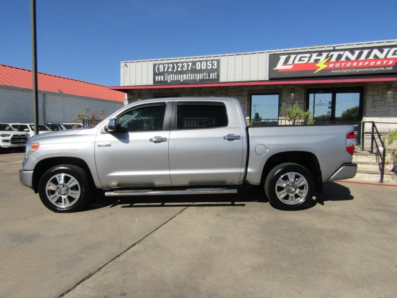 2014 Toyota Tundra CrewMax 5.7L FFV V8 6-Spd AT Platinum (Natl) Grand Prairie TX