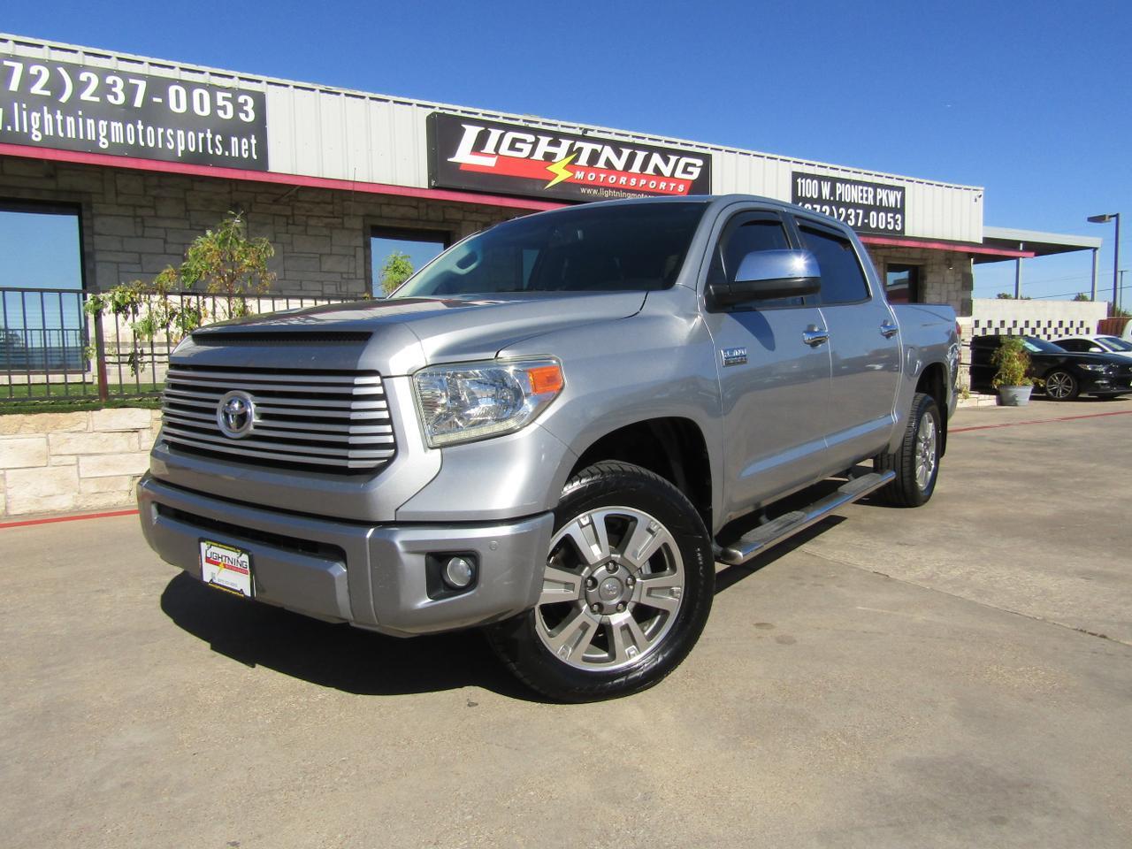 2014 Toyota Tundra CrewMax 5.7L FFV V8 6-Spd AT Platinum (Natl)