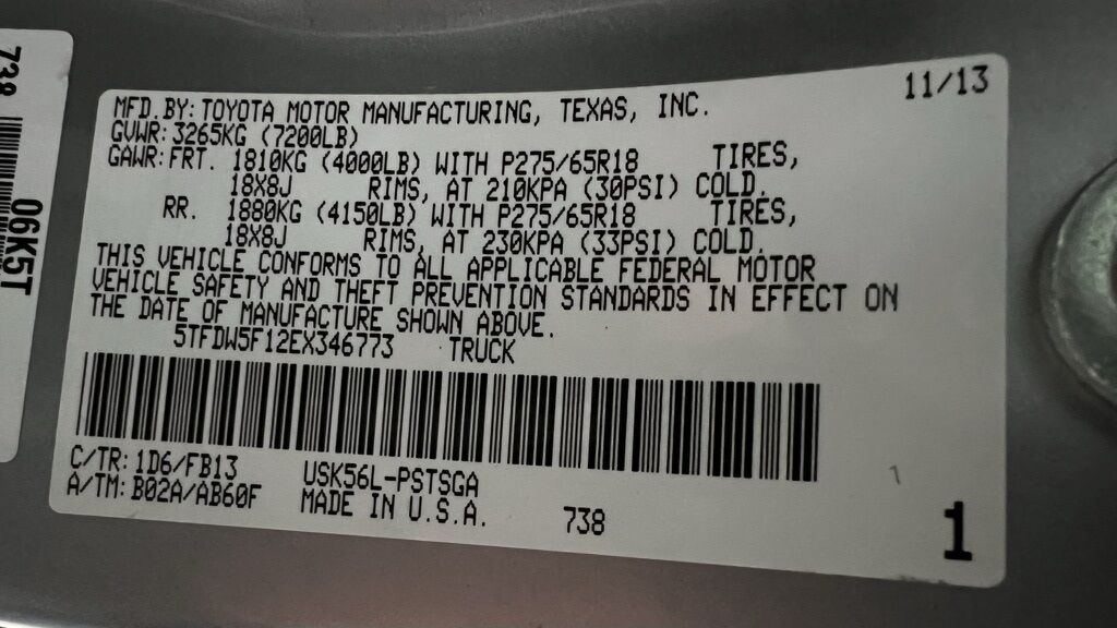 2014 Toyota Tundra SR5 Highlands Ranch CO