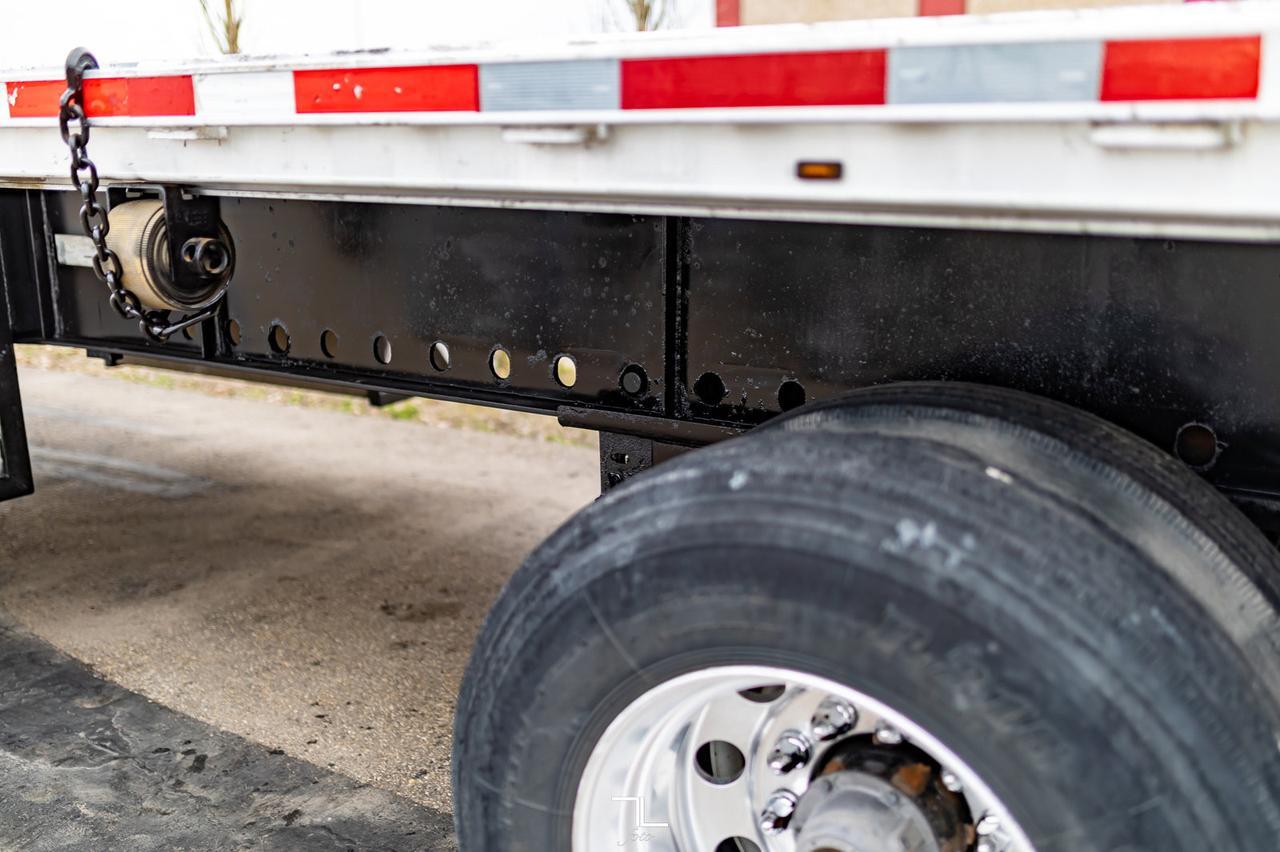 2014 Transcraft Eagle Hiboy 53 Ft Tandem Axle Flat Deck Trailer Red Deer AB