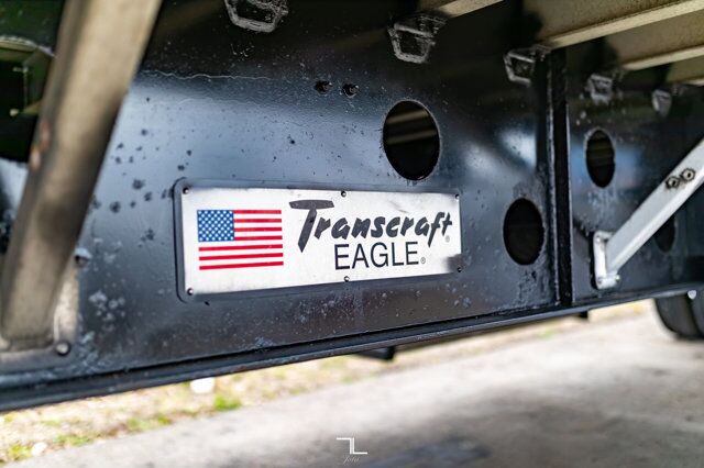 2014 Transcraft Eagle Hiboy 53 Ft Tandem Axle Flat Deck Trailer Red Deer AB