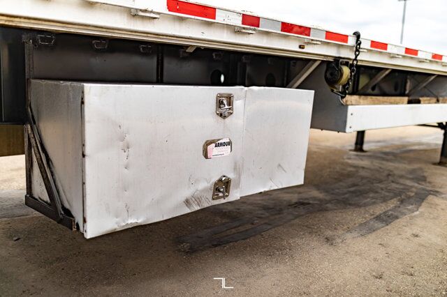 2014 Transcraft Eagle Hiboy 53 Ft Tandem Axle Flat Deck Trailer Red Deer AB