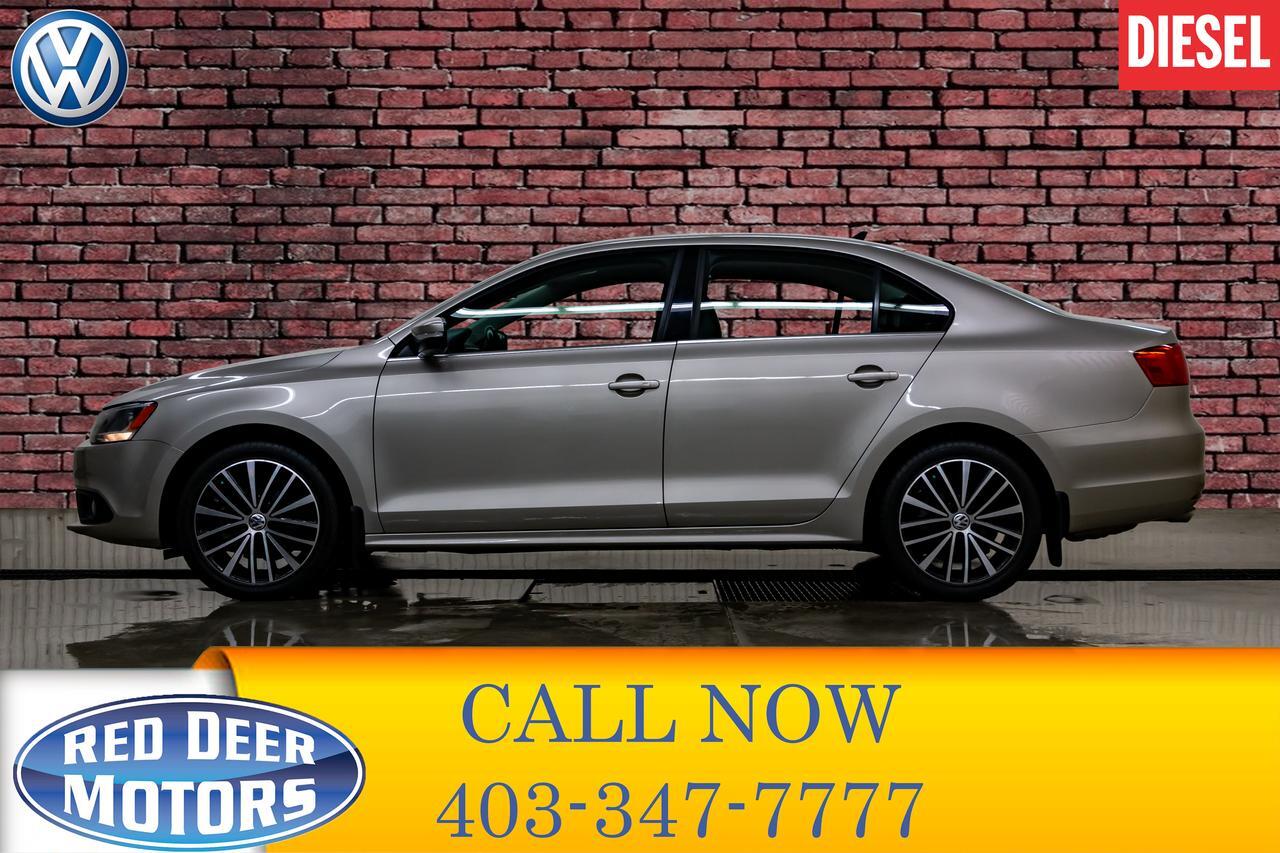 2014 Volkswagen Jetta TDI Highline Diesel Leather Roof