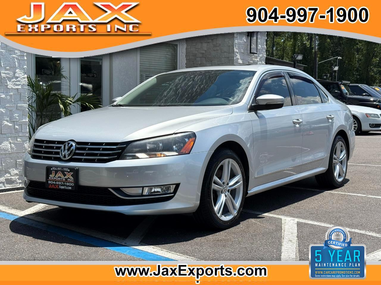 2014 Volkswagen Passat 4dr Sdn 2.0L DSG TDI SEL Premium Jacksonville FL
