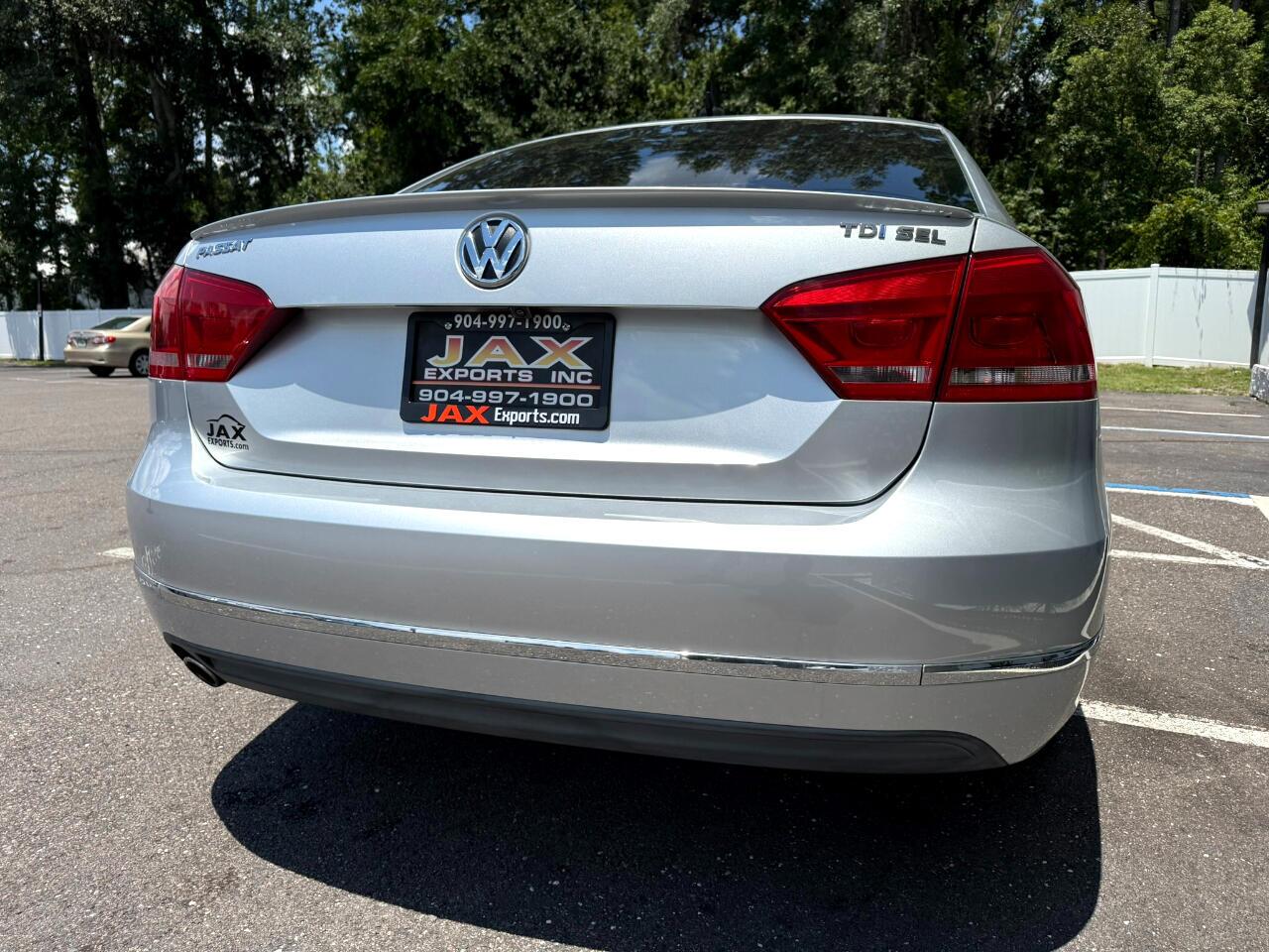 2014 Volkswagen Passat 4dr Sdn 2.0L DSG TDI SEL Premium Jacksonville FL