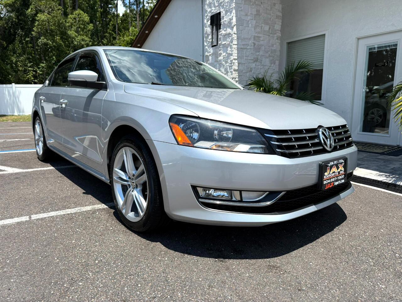 2014 Volkswagen Passat 4dr Sdn 2.0L DSG TDI SEL Premium Jacksonville FL