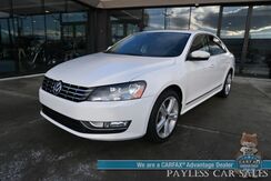 2014_Volkswagen_Passat_TDI SE / Turbo Diesel / Automatic / Auto Start / Power & Heated Leather Seats / Sunroof / NAV / Bluetooth / Back Up Camera / Cruise Control / Keyless Entry & Start / Alloy Wheels / 40 MPG_ Anchorage AK