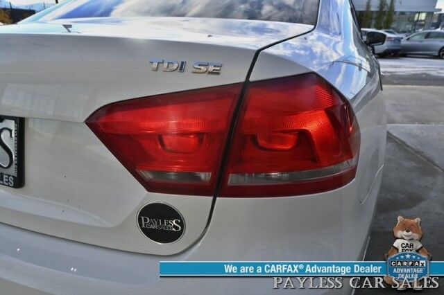 2014 Volkswagen Passat TDI SE / Turbo Diesel / Automatic / Auto Start / Power & Heated Leather Seats / Sunroof / Navigation / Bluetooth / Back Up Camera / Cruise Control / Keyless Entry & Start / Aluminum Wheels / 40 MPG Anchorage AK 2014 Volkswagen Passat TDI SE / Turbo Diesel / Automatic / Auto Start / Power & Heated Leather Seats / Sunroof / Navigation / Bluetooth / Back Up Camera / Cruise Control / Keyless Entry & Start / Aluminum Wheels / 40 MPG Anchorage AK