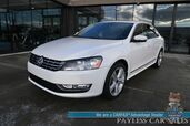2014 Volkswagen Passat TDI SE / Turbo Diesel / Automatic / Auto Start / Power & Heated Leather Seats / Sunroof / Navigation / Bluetooth / Back Up Camera / Cruise Control / Keyless Entry & Start / Aluminum Wheels / 40 MPG