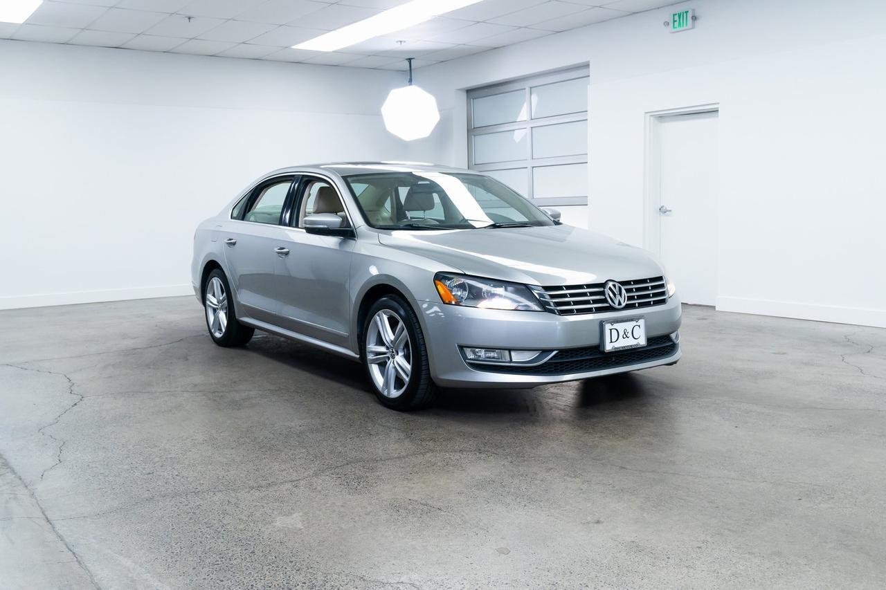 2014 Volkswagen Passat TDI SEL Premium Heated Seats Moonroof Back-Up Camera Portland OR