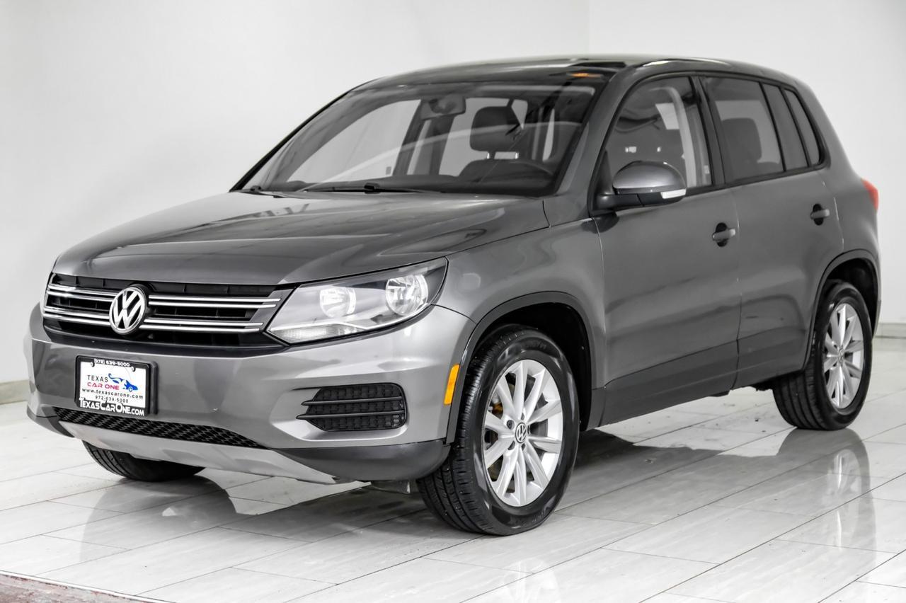 2014 Volkswagen Tiguan S 4MOTION AUTOMATIC LEATHER HEATED SEATS CRUISE CONTROL ALLOY WH Carrollton TX