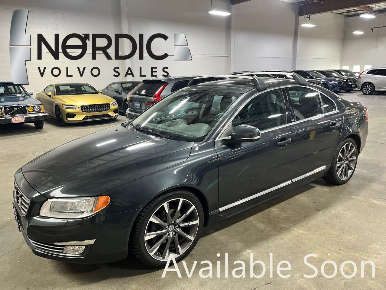 2014 Volvo S80 T6 AWD Inscription Platinum w/Volvo Premium Sound, Adaptive Cruise, Xenon Lights, Heated & Cooled Se