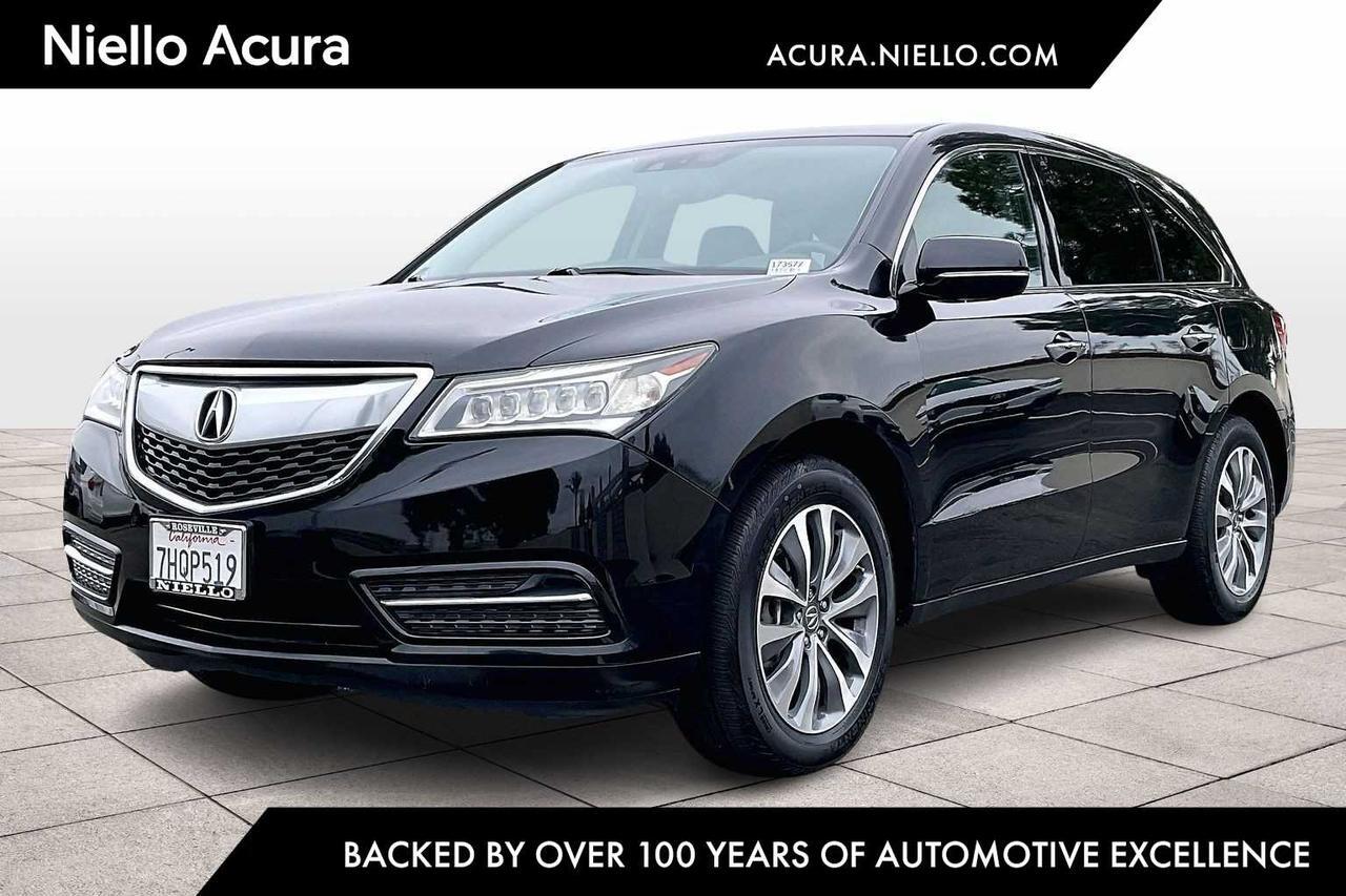 2015 Acura MDX Tech/Entertainment Pkg