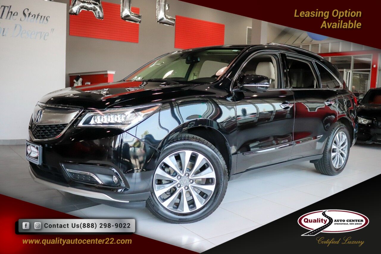 2015 Acura MDX Tech Pkg Springfield NJ 2015 Acura MDX Tech Pkg Springfield NJ