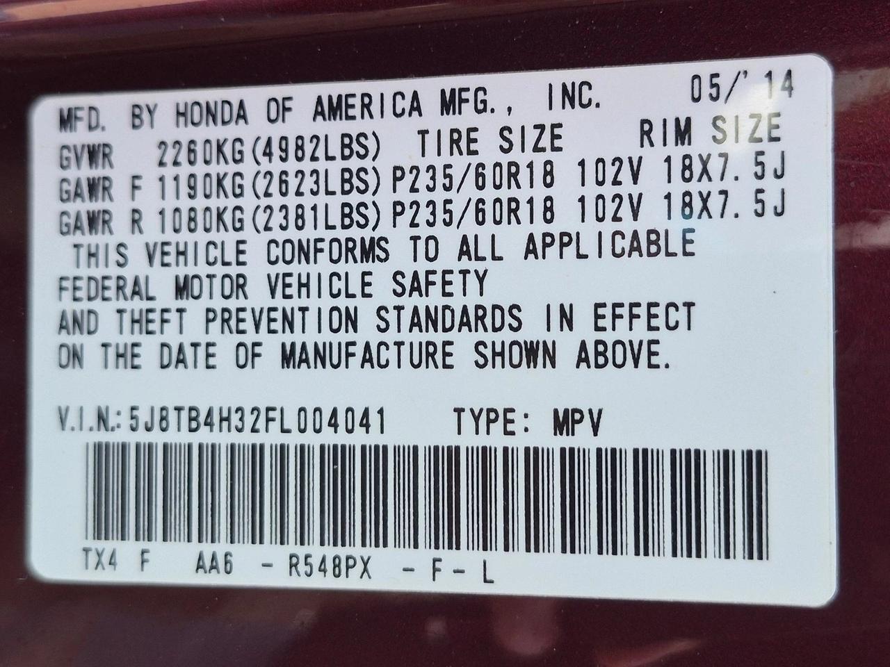 2015 Acura RDX Roseville CA