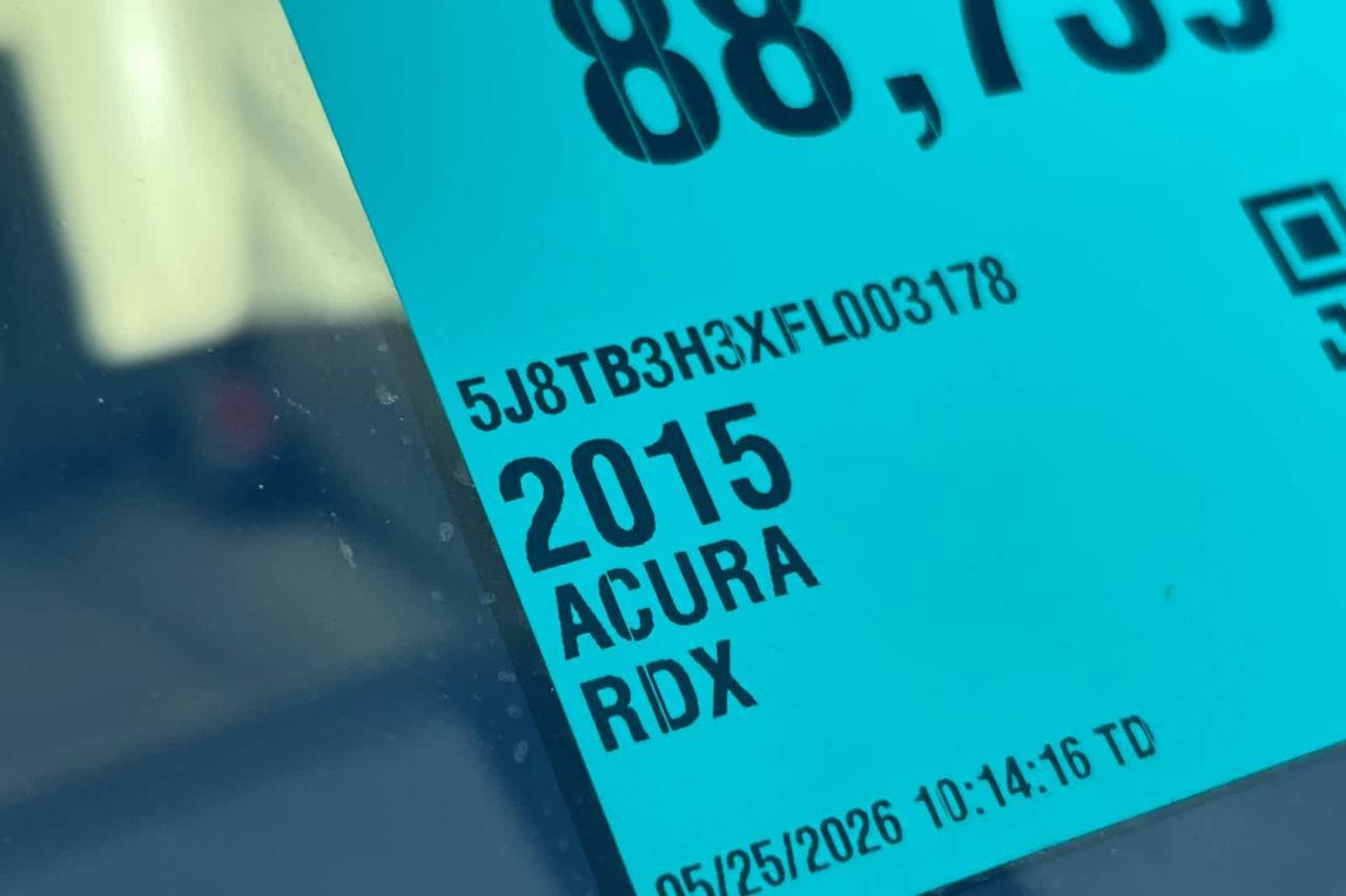 2015 Acura RDX Roseville CA