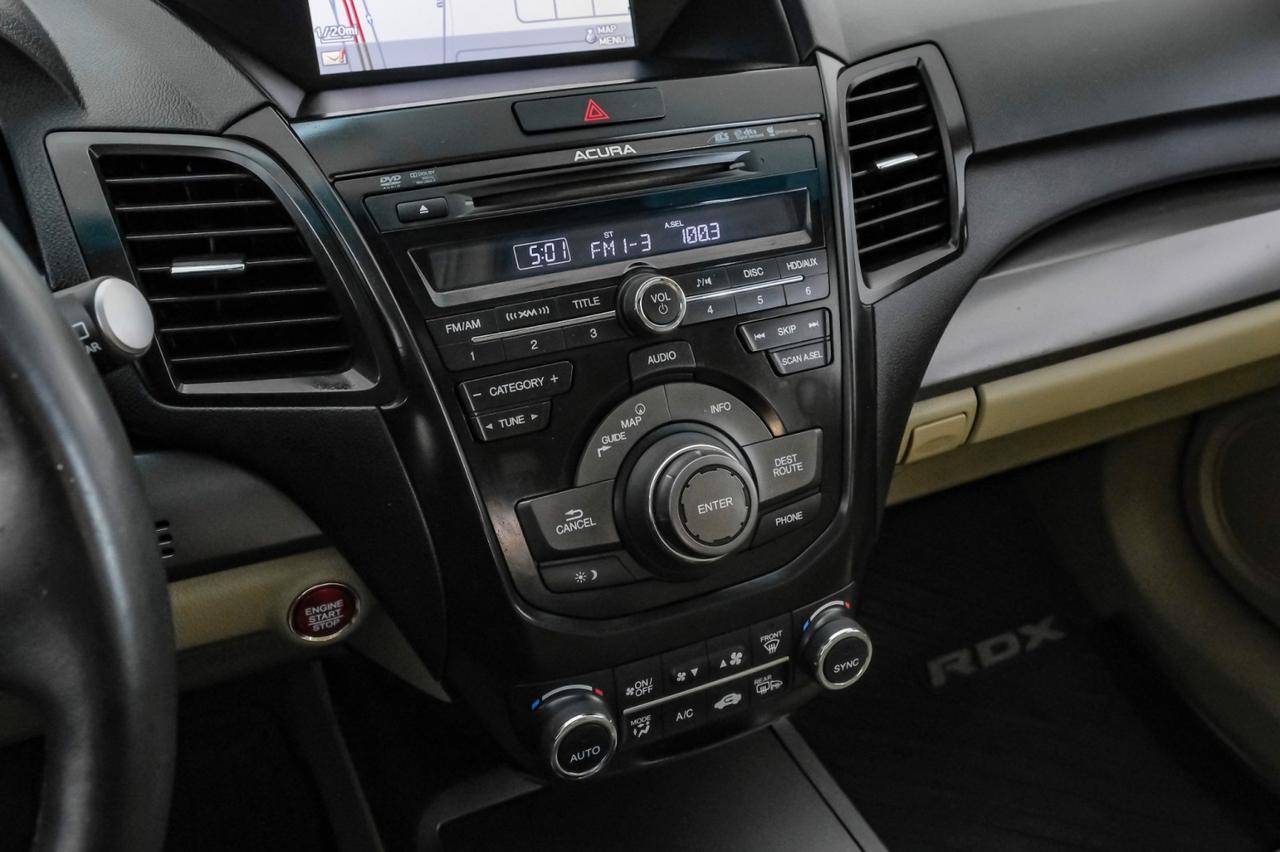 2015 Acura RDX TECH PKG NAVIGATION SUNROOF LEATHER HEATED SEATS REAR CAMERA KEYLESS STRAT BLUETOOTH Carrollton TX