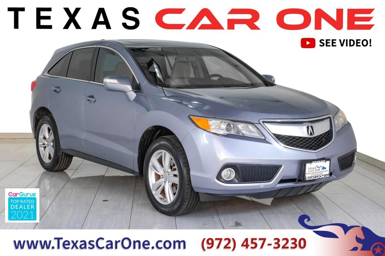 2015 Acura RDX TECH PKG NAVIGATION SUNROOF LEATHER HEATED SEATS REAR CAMERA KEYLESS STRAT BLUETOOTH