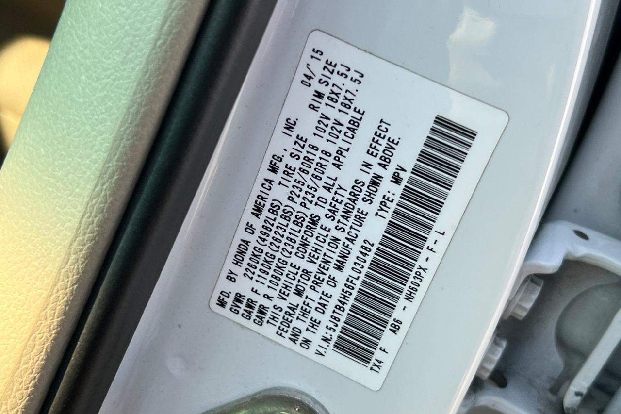 2015 Acura RDX Tech Pkg Roseville CA