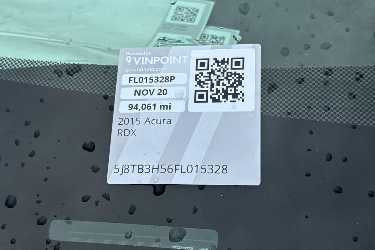2015 Acura RDX Tech Pkg Roseville CA