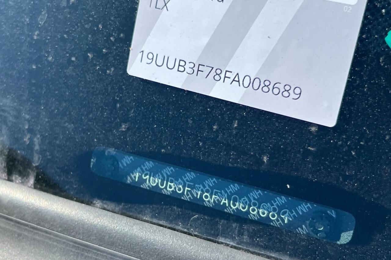 2015 Acura TLX V6 Advance Roseville CA