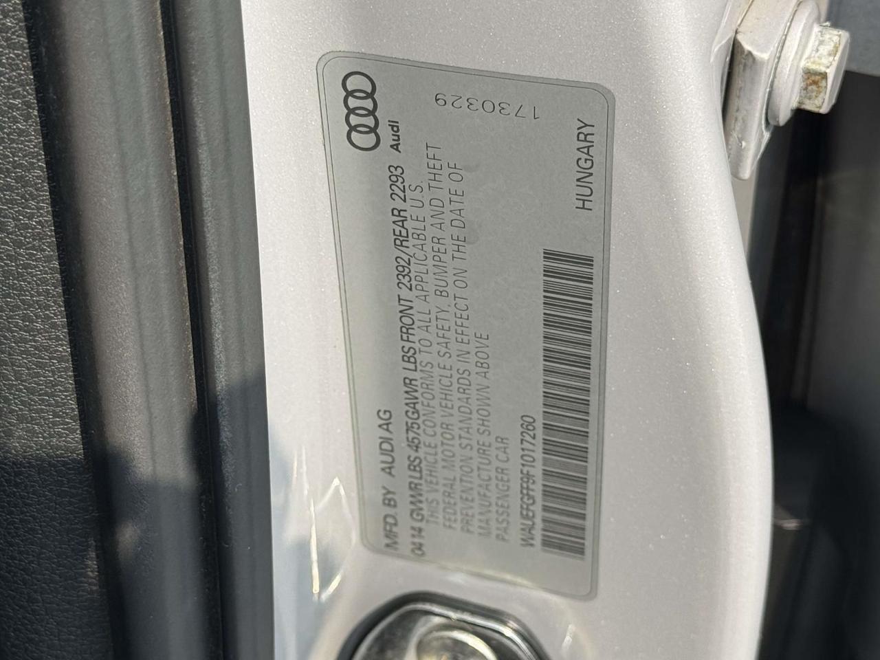 2015 Audi A3 2.0T Premium Plus Alexandria VA