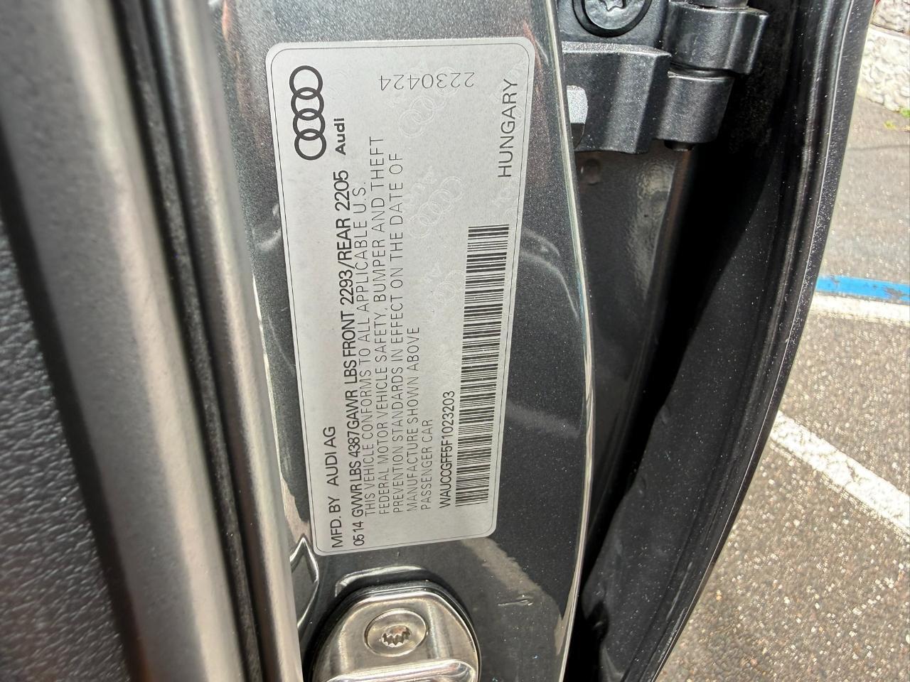 2015 Audi A3 4dr Sdn FWD 1.8T Premium Plus Jacksonville FL