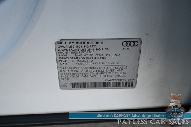 2015 Audi Q3 2.0T Premium Plus Anchorage AK