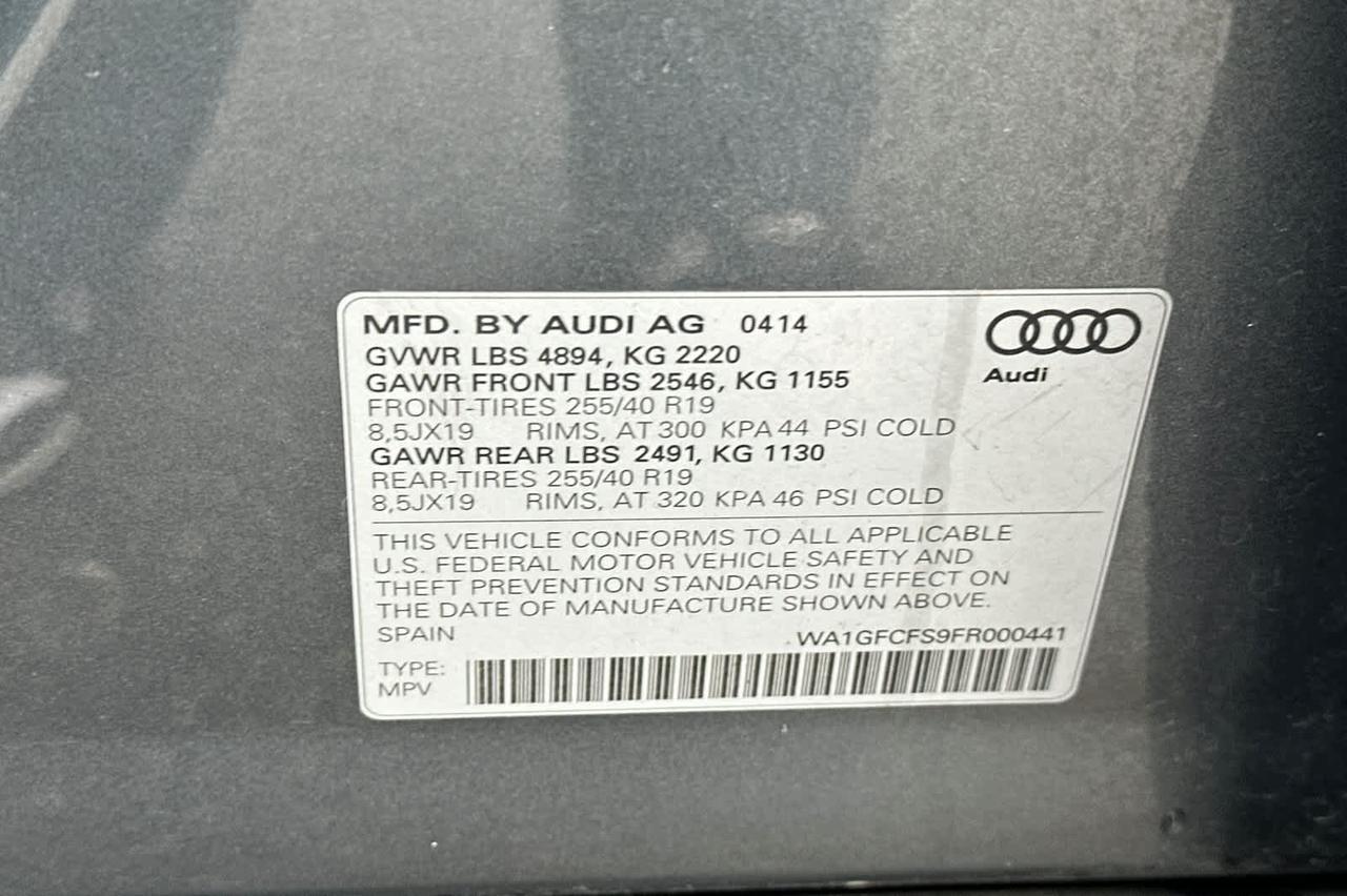 2015 Audi Q3 2.0T Prestige Roseville CA