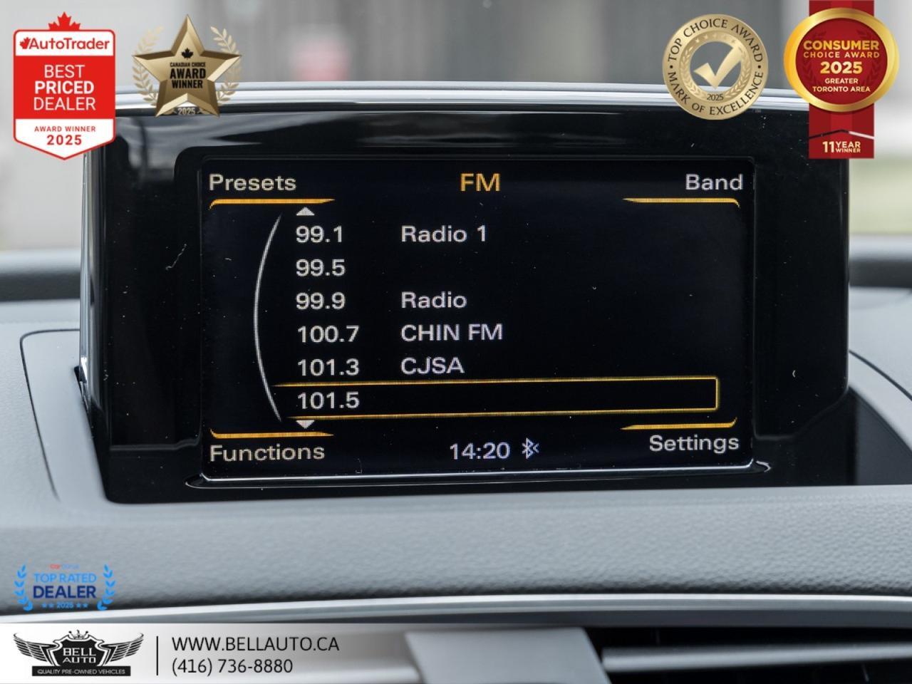 2015 Audi Q3 Technik | KEYLESS START | PANO ROOF | LEATHER | BACKUPCAM | NO ACCIDENT Toronto ON
