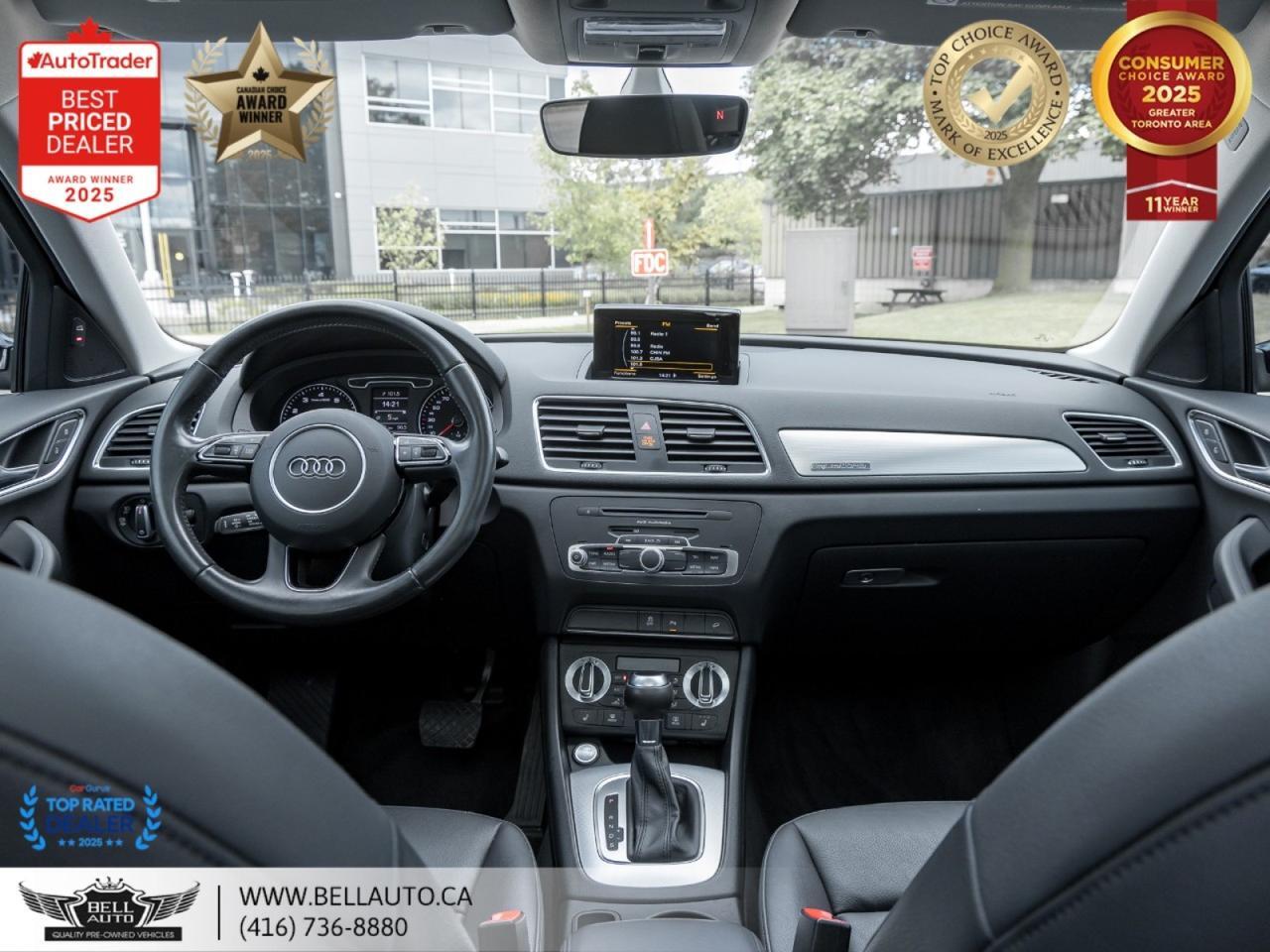 2015 Audi Q3 Technik | KEYLESS START | PANO ROOF | LEATHER | BACKUPCAM | NO ACCIDENT Toronto ON