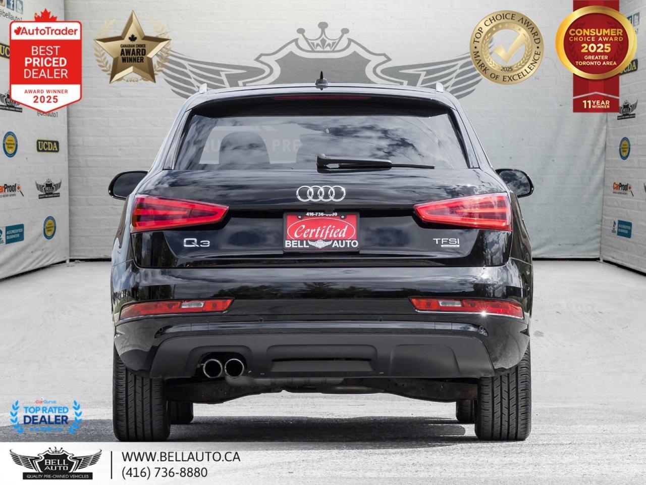 2015 Audi Q3 Technik | KEYLESS START | PANO ROOF | LEATHER | BACKUPCAM | NO ACCIDENT Toronto ON