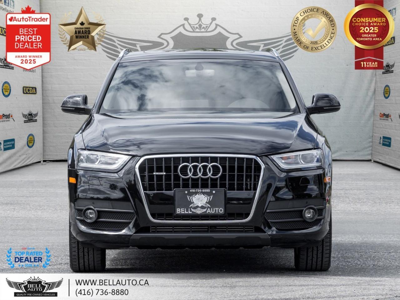 2015 Audi Q3 Technik | KEYLESS START | PANO ROOF | LEATHER | BACKUPCAM | NO ACCIDENT Toronto ON