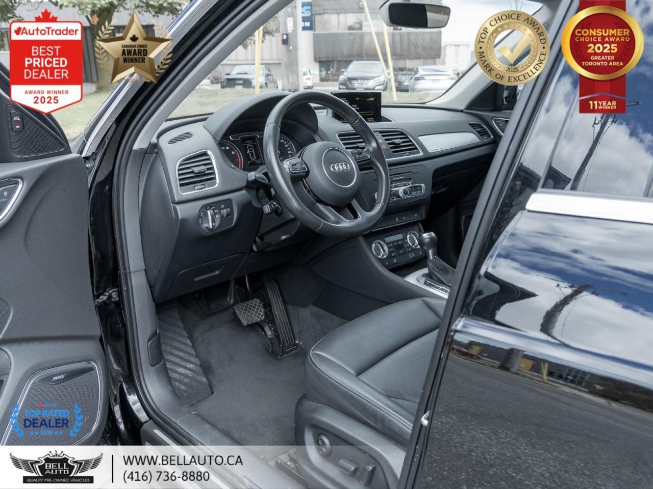2015 Audi Q3 Technik | KEYLESS START | PANO ROOF | LEATHER | BACKUPCAM | NO ACCIDENT Toronto ON