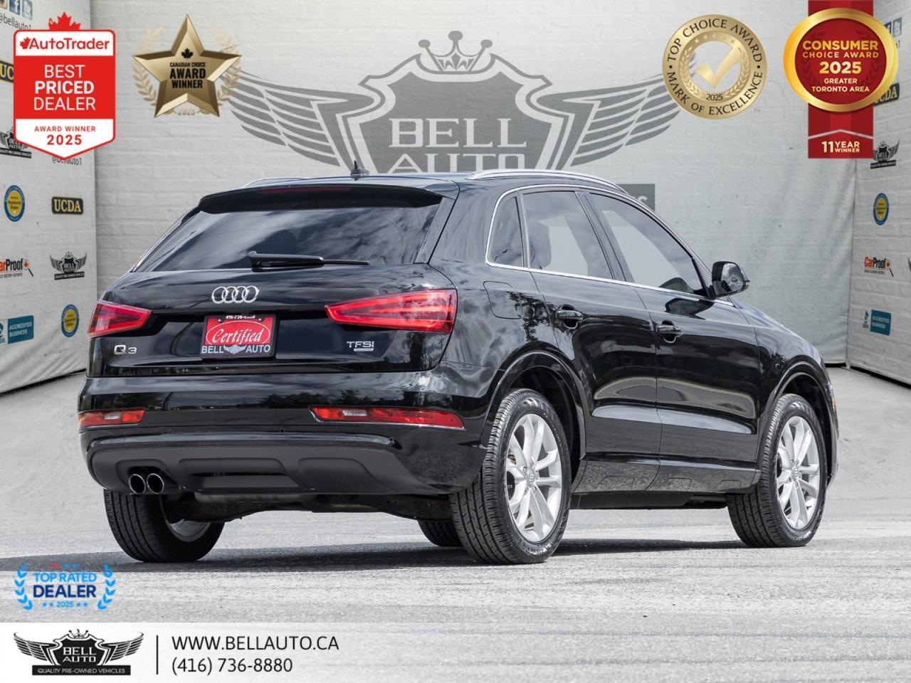 2015 Audi Q3 Technik | KEYLESS START | PANO ROOF | LEATHER | BACKUPCAM | NO ACCIDENT Toronto ON