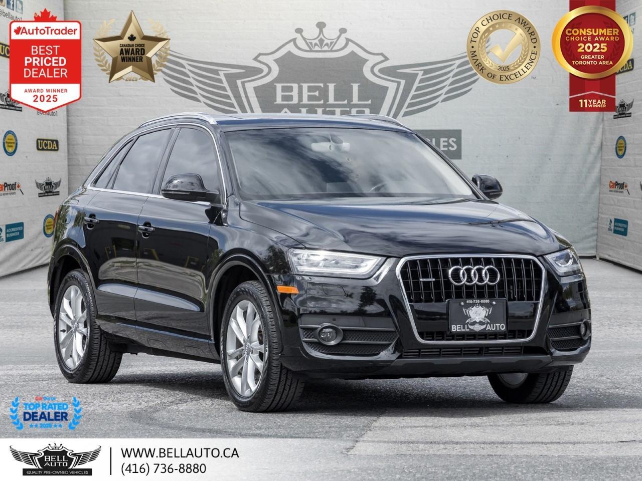 2015 Audi Q3 Technik | KEYLESS START | PANO ROOF | LEATHER | BACKUPCAM | NO ACCIDENT Toronto ON